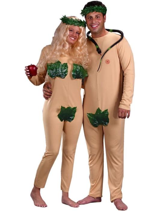 Костюм Адам и Ева взрослый
