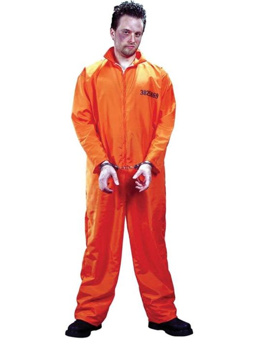 Карнавальный костюм осуждённого взрослый