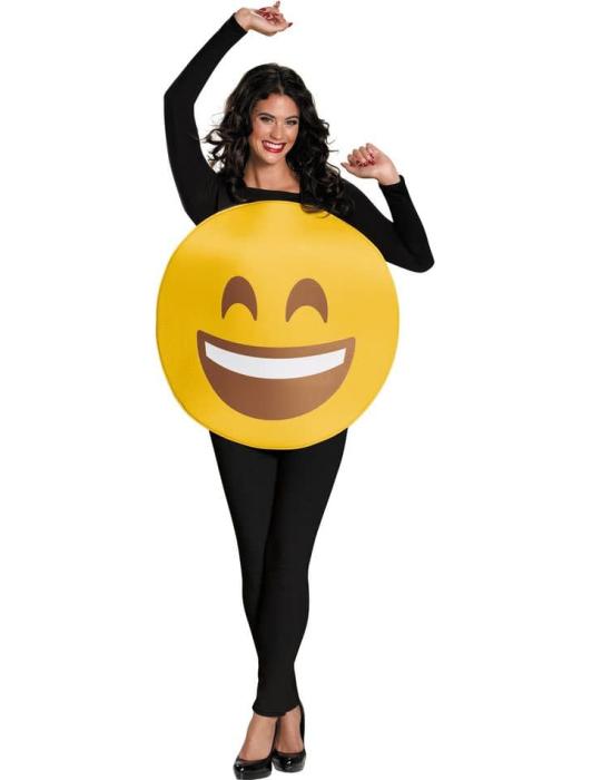 Карнавальный костюм Смайл Улыбка Emoji взрослый