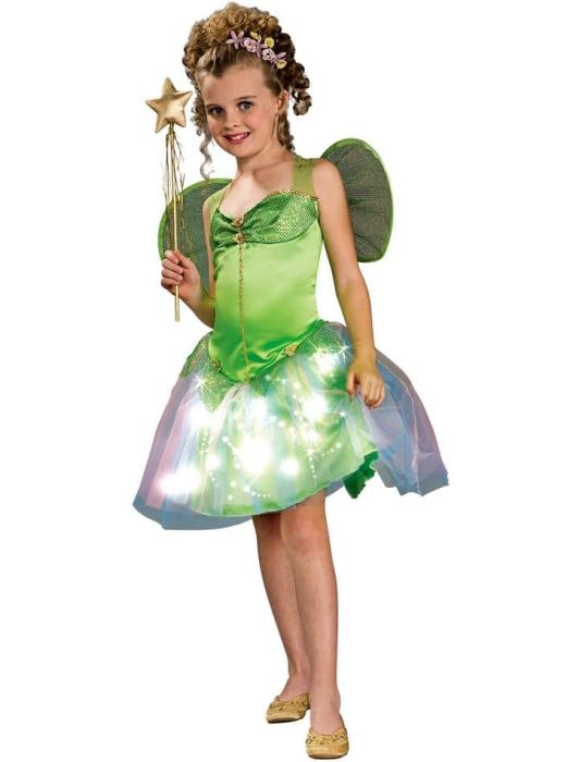 Карнавальный костюм светящейся феи детский