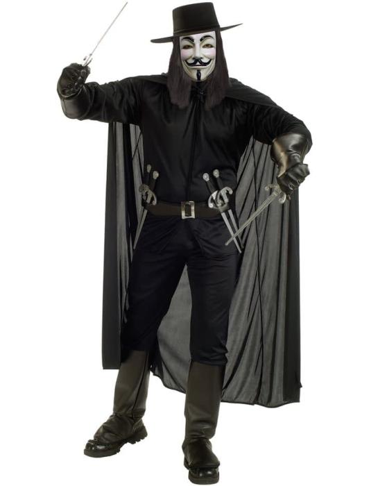 Карнавальный костюм V значит Вендетта