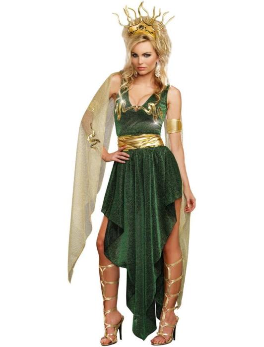 Карнавальный костюм Потрясающая Медуза взрослый