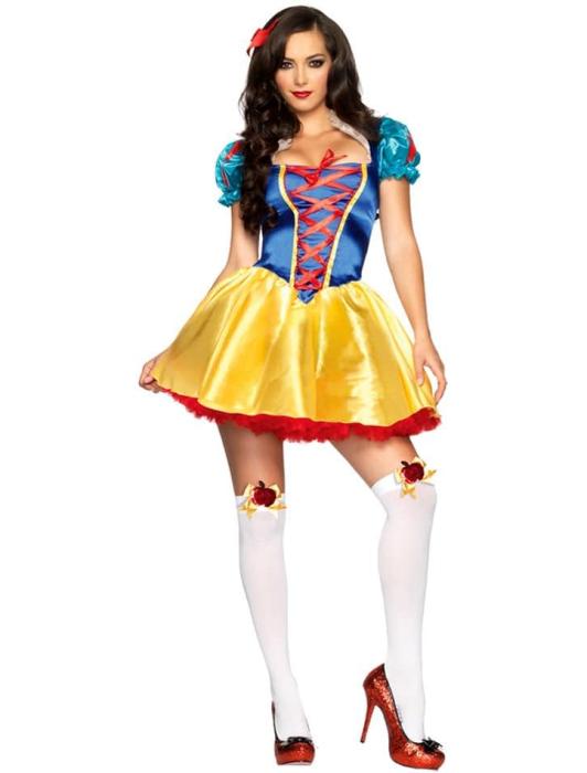 Карнавальный костюм Прекрасная Белоснежка взрослый