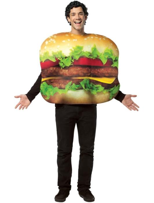 Костюм Чизбургер взрослый