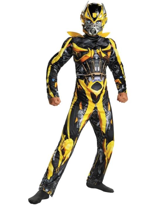 Костюм Бамблби Классический с мускулами детский