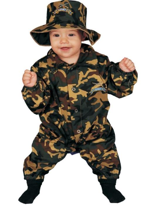 Карнавальный костюм военного малыша