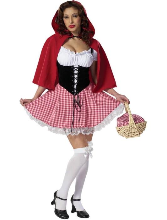 Карнавальный костюм Прелестная Красная шапочка взрослый