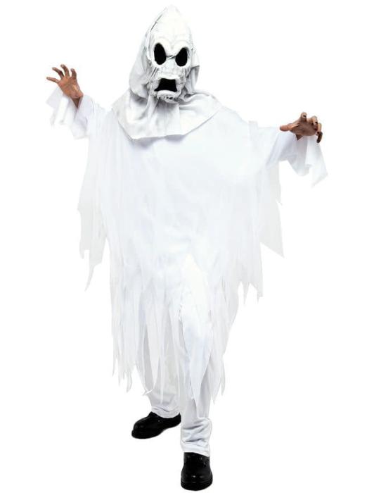 Карнавальный костюм привидения в белом