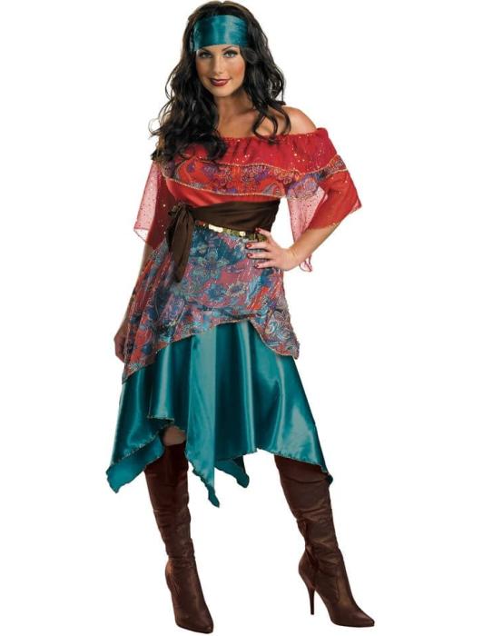 Карнавальный костюм Прекрасная цыганка взрослый