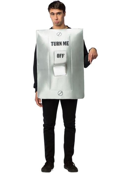 Карнавальный костюм "Включи меня" взрослый