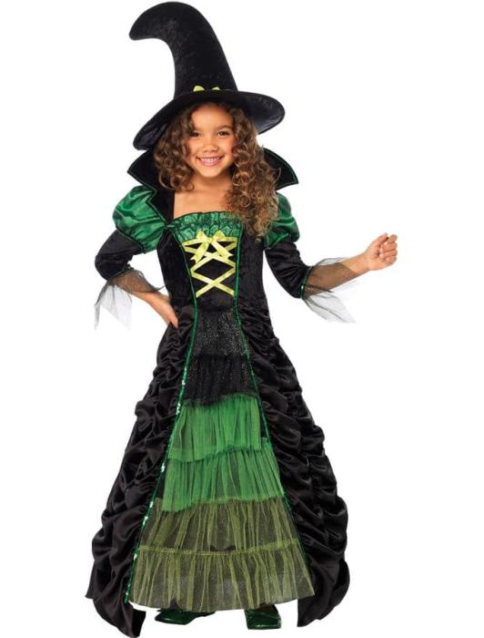 Карнавальный костюм Сказочная ведьма детский