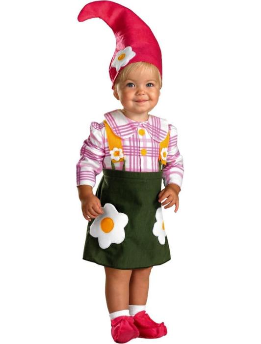 Костюм Цветочный садовый гном детский