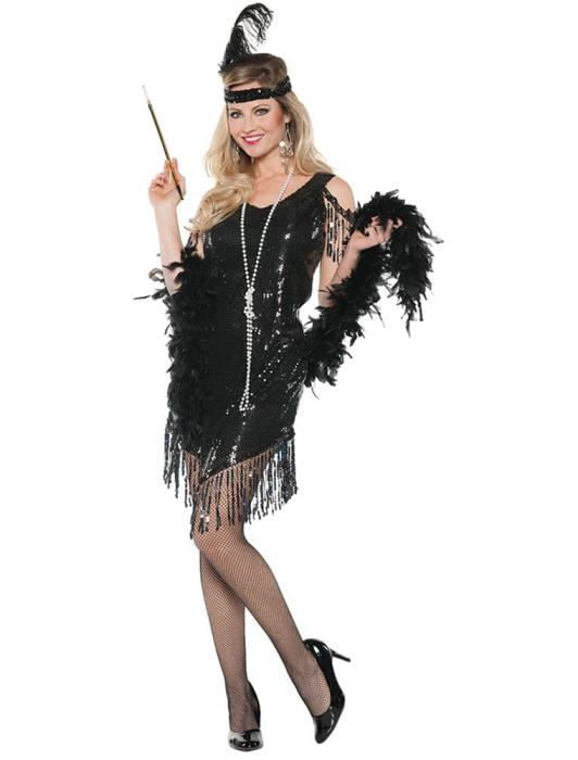 Карнавальный костюм Девушка Гэтсби взрослый