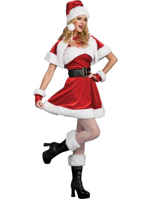 Карнавальный костюм Сексуальный Санта Клаус взрослый