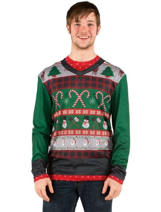 Кофта с Рождественским принтом