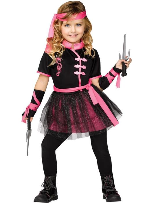 Карнавальный костюм Мисс ниндзя детский