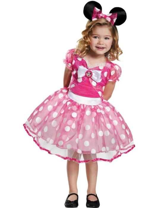 Карнавальный костюм Розовая Минни  детский