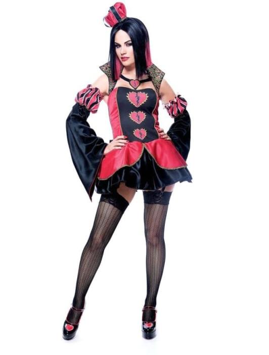 Карнавальный костюм Королева Разбитых сердец взрослый