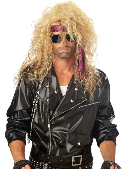 Парик Хэви Мэтал светлый