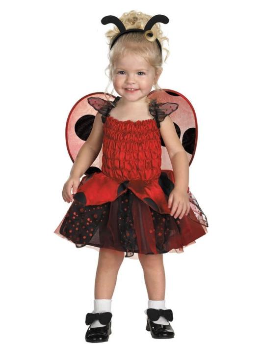 Карнавальный костюм очаровательной божьей коровки детский