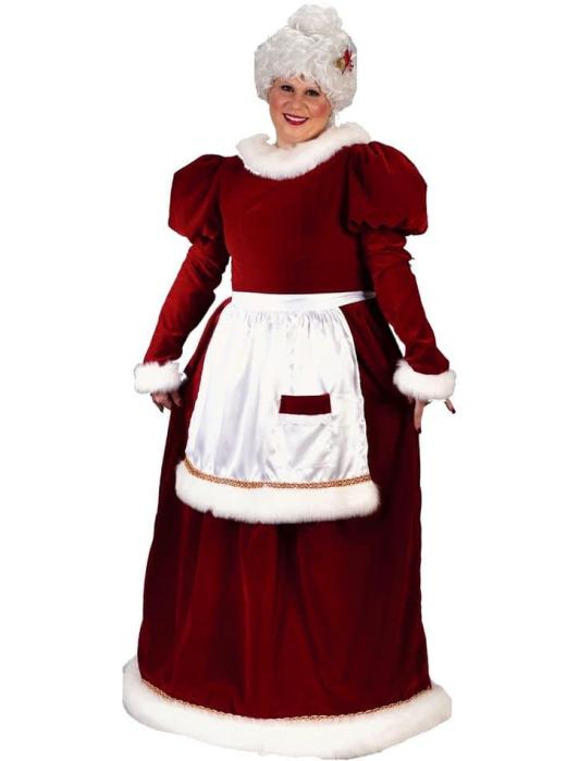 Карнавальный костюм Санта женский