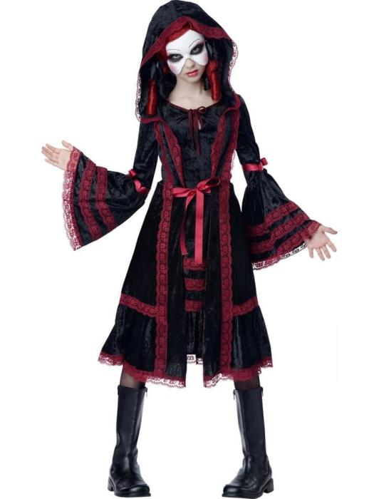 Карнавальный костюм Готическая кукла детский