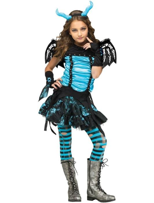 Карнавальный костюм Готическая фея детский