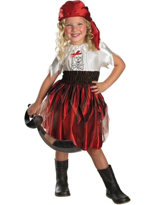 Карнавальный костюм разбойницы -пирата