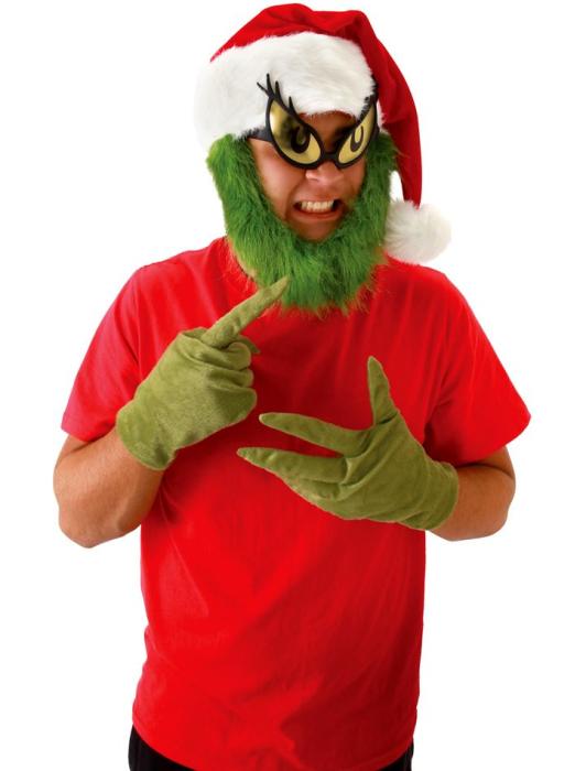 Шляпа и борода Гринча