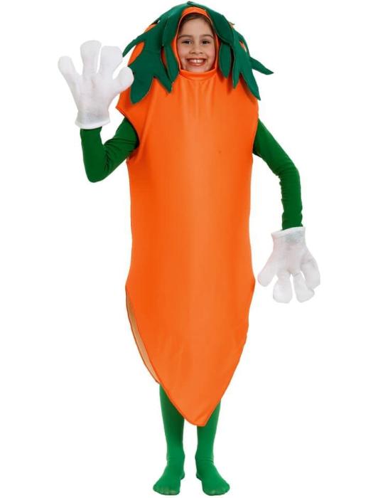 Карнавальный костюм морковки детский