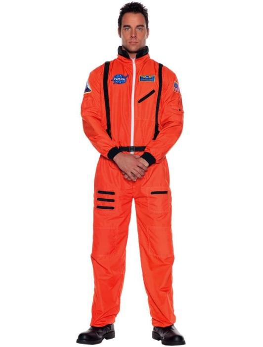 Костюм Астронавт взрослый (оранжевый)