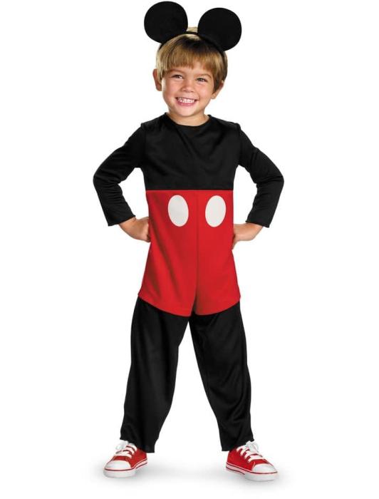Карнавальный костюм Микки Мауса красный для малышей