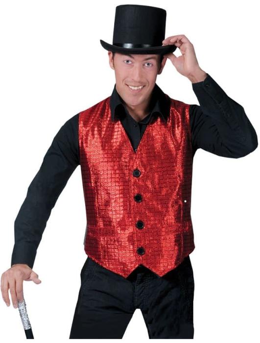 Красный жилет для фокусника