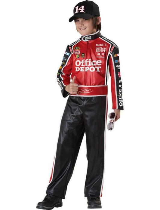 Костюм гонщик NASCAR Tony Stewart детский