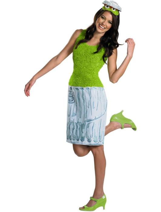 Костюм Оскар "Улица Сезам" взрослый