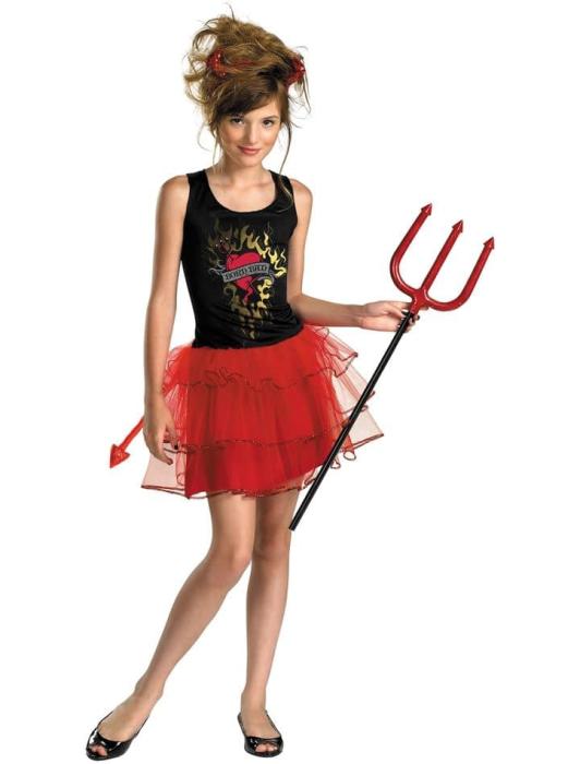 Карнавальный костюм девушки-дьяволенка подростковый