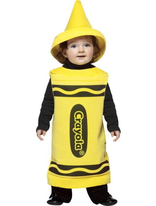 Костюм жёлтый карандаш Crayola для малышей