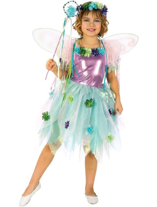 Карнавальный костюм феи цветов детский