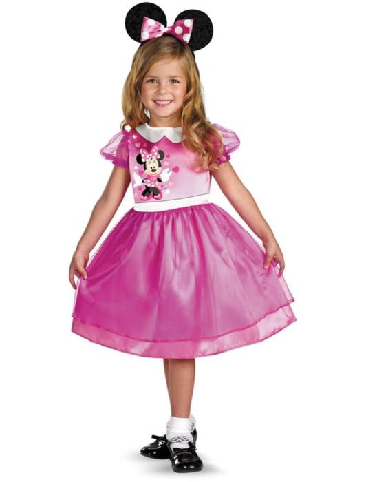 Карнавальный костюм Микки Маус розовый для малышей