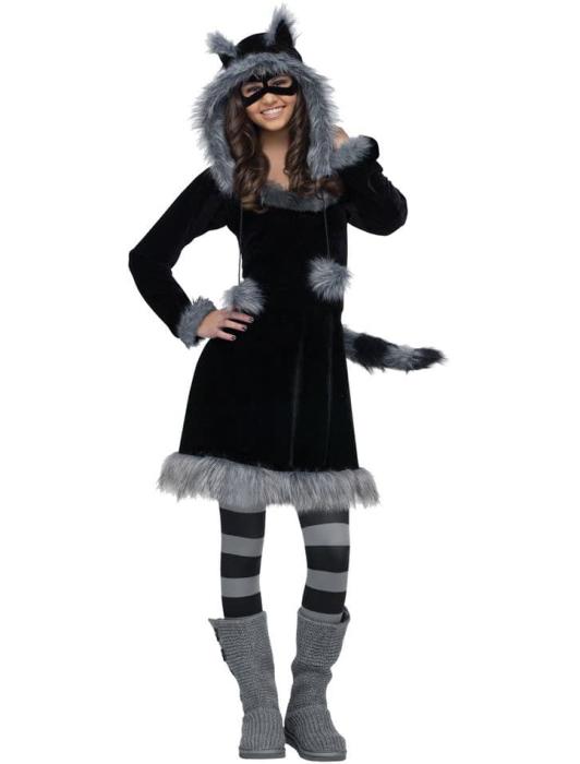 Карнавальный костюм милого енота подростковый