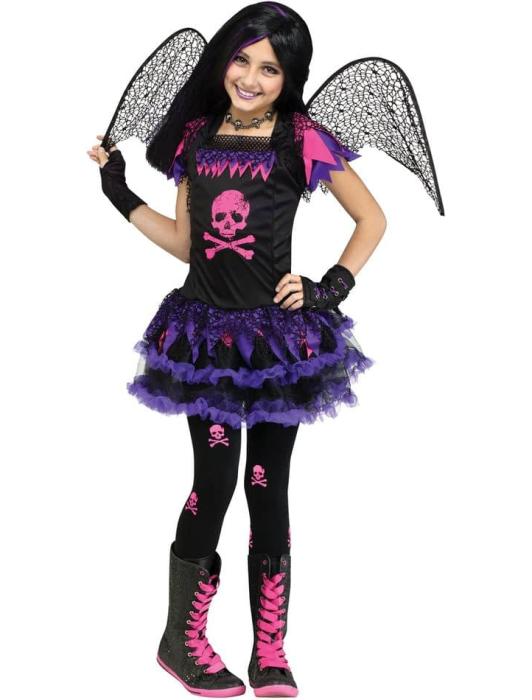 Карнавальный костюм феи готической детский