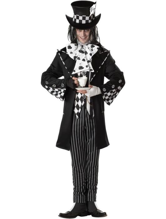 Костюм Тёмный безумный шляпник взрослый