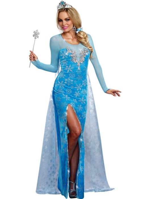 Карнавальный костюм Ледяная королева взрослый