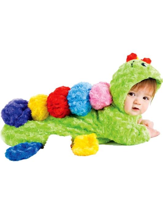 Карнавальный костюм гусеницы для малышей