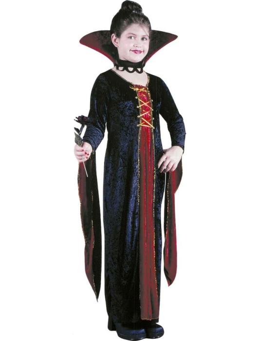 Карнавальный костюм готической волшебницы детский