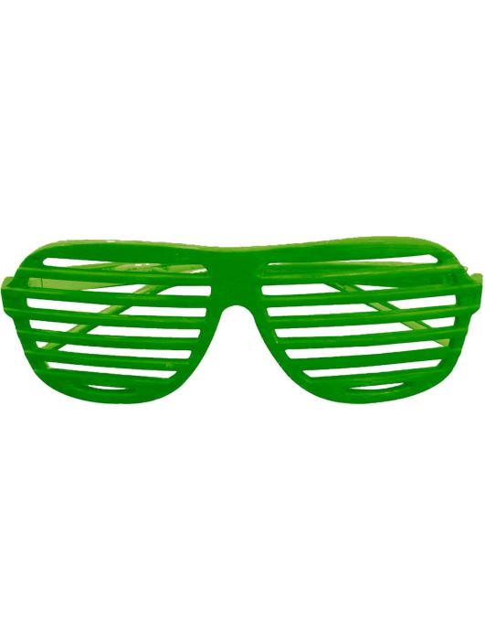 Очки 80-х Зелёные