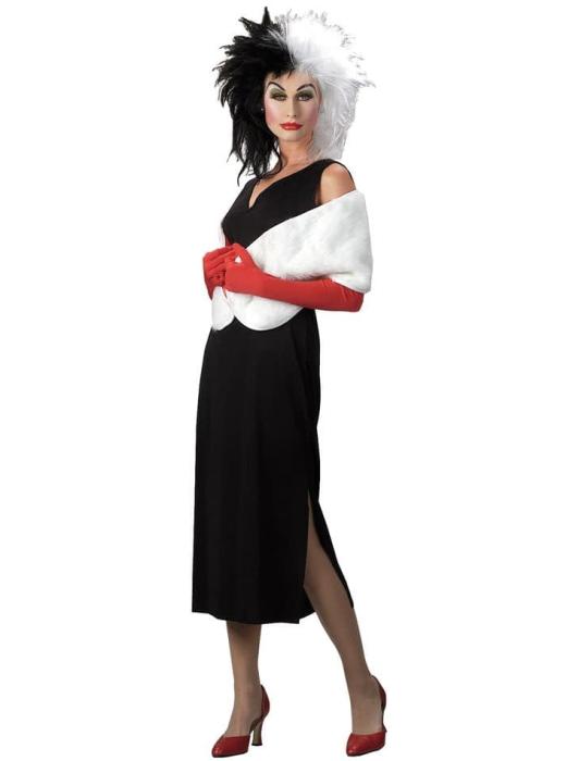 Карнавальный костюм Круэллы