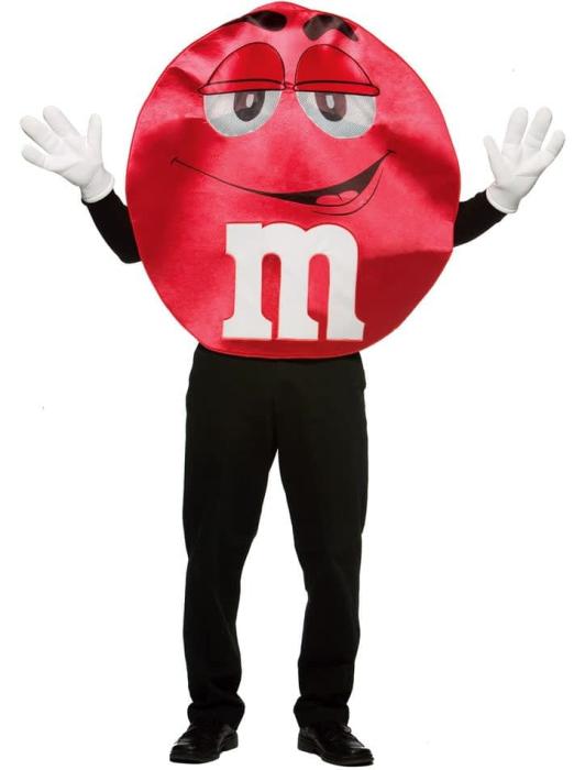 Карнавальный костюм М&M's красный