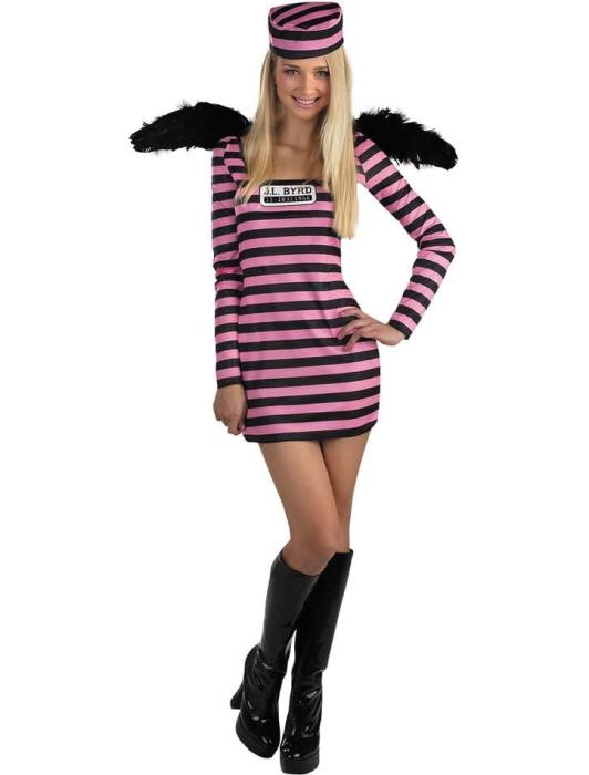 Карнавальный костюм юнной преступницы