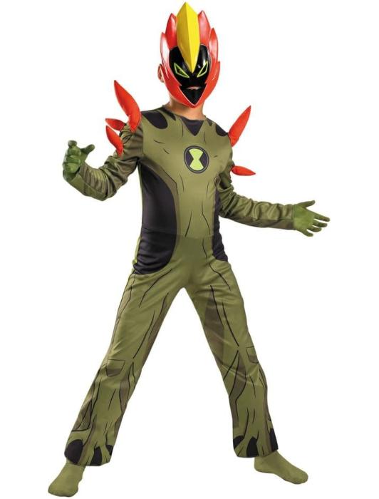 Костюм Бен 10 Пламенный детский